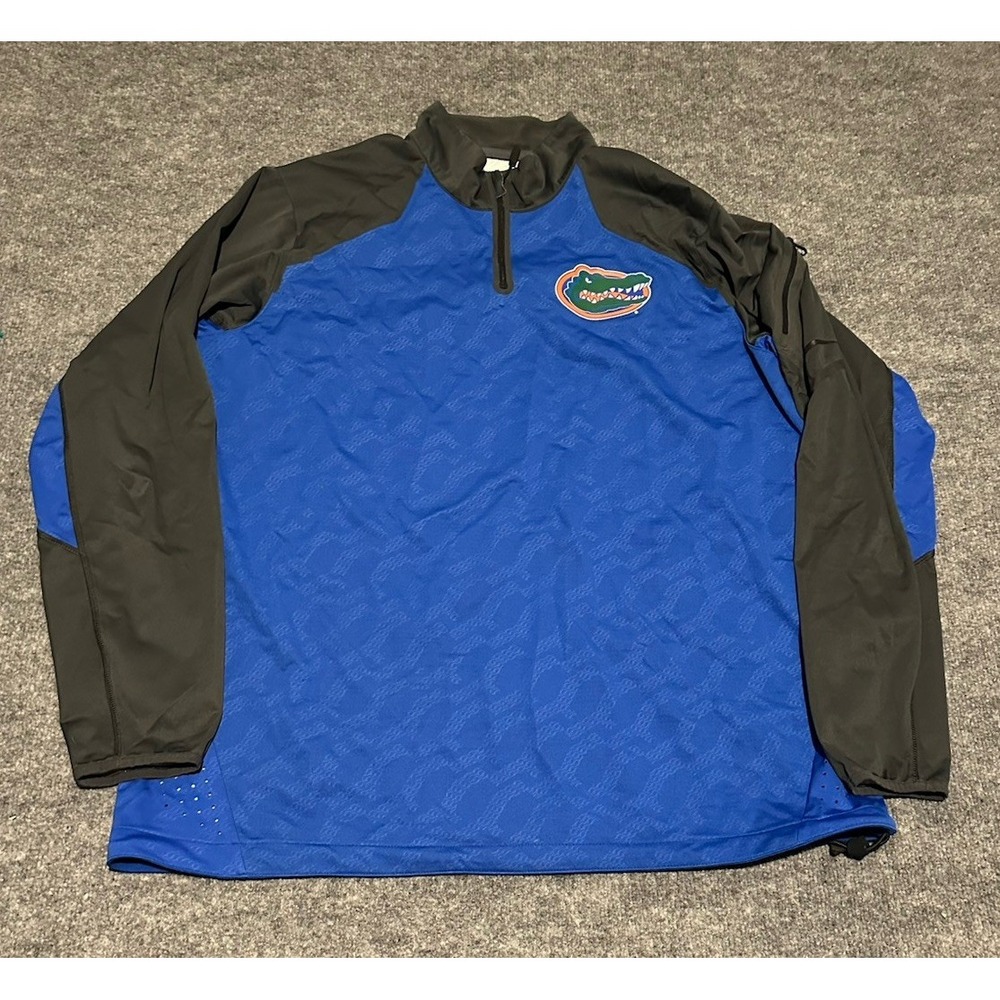 Nike Florida Gators Men's XL 1/4 Zip Windbreaker Mock Neck Pullover Sweatshirt